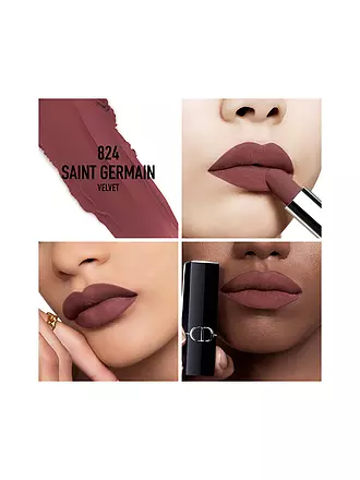 DIOR | Lippenstift - Rouge Dior Velvet Lipstick (824 Saint Germain) | 